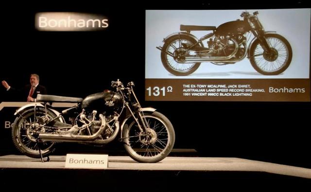 A rare 1951 Vincent Black Lightning hit 141 mph to break a land speed record and is one of the most coveted motorcycles of all time.