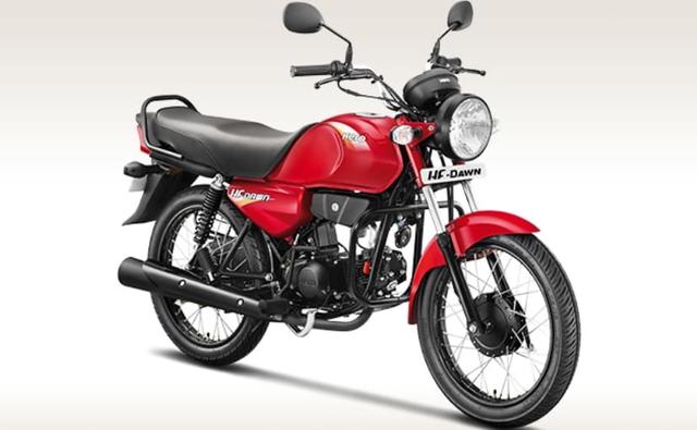 Hero MotoCorp has relaunched the 2018 Hero HF Dawn 100 cc commuter bikes in India. Available in  two new colour options - Black and Red with subtle graphics, the 2018 HF Dawn also gets a couple of new features like - auto headlamp on (AHO) function, and a wider seat.