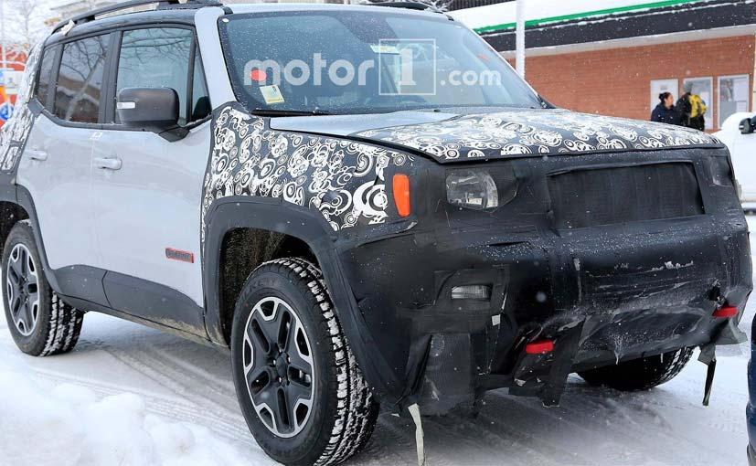 2019 Jeep Renegade Facelift Interiors Spied