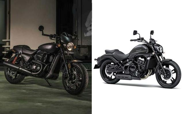 This is the first time ever that Kawasaki has launched a cruiser in India. Keeping the price point of Rs. 5.44 lakh, it goes straight up against the Harley-Davidson Street Rod. Both offer the attitude that a cruiser motorcycle offers minus all the bulk. So, here's our on-paper comparison of these two entry-premium cruiser motorcycles.