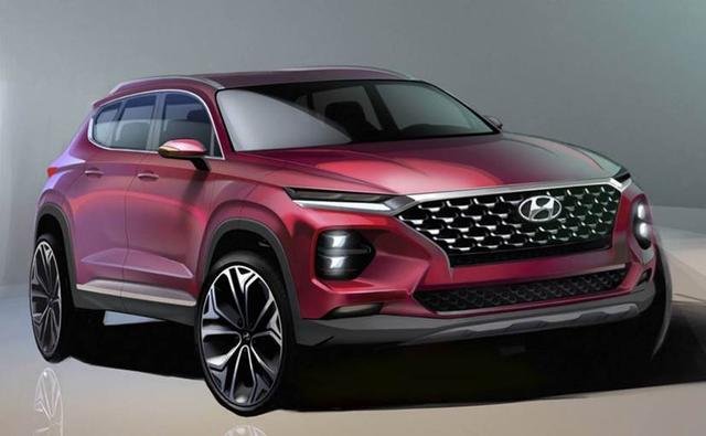New design sketch images of the next-gen Hyundai Santa Fe have been released, giving us a glimpse of what the new model will look like. The fourth-gen Hyundai Santa Fe is expected to break cover in March, at the Geneva Motor Show 2018.