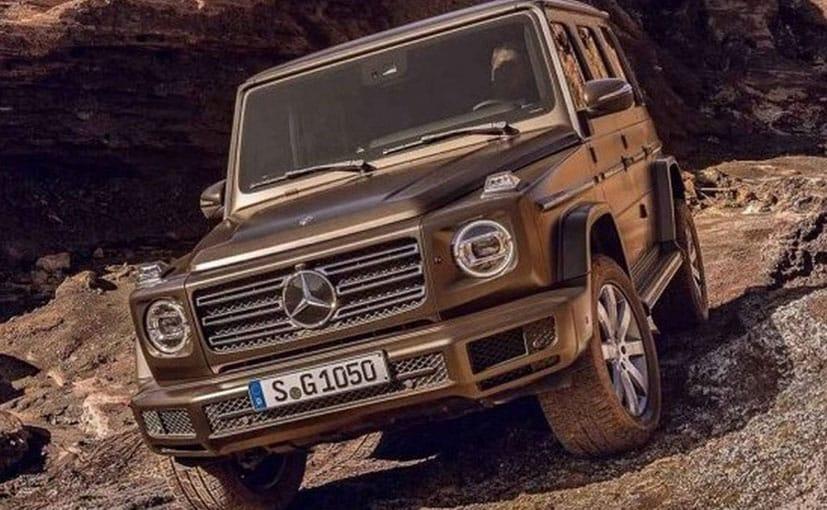 New Generation Mercedes-Benz G-Class Leaked Ahead Of Detroit Debut