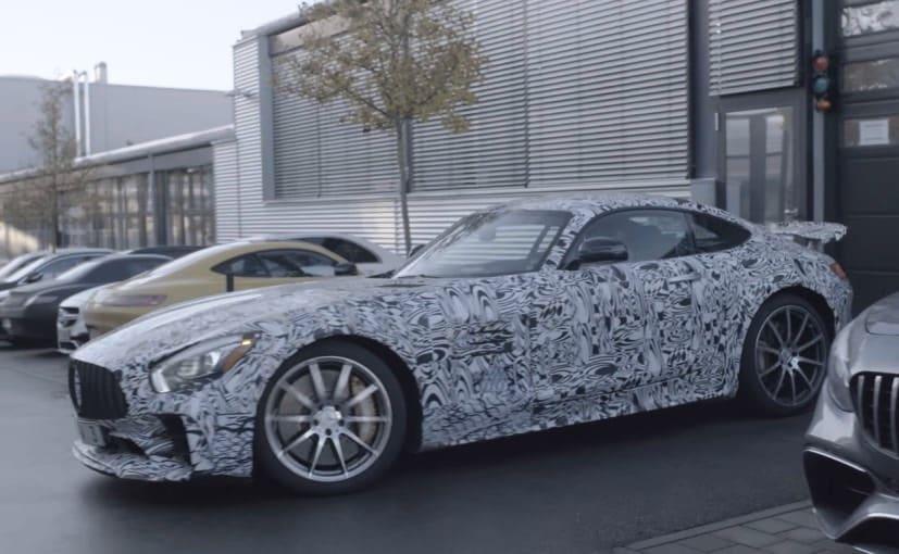 Hotter Mercedes-AMG GT R Teased; Could Be The Road-Going Version Of The GT4 Race Car