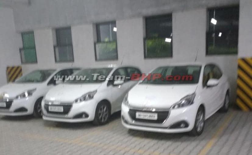 Peugeot 208 Hatchback Spotted In India Sans Camouflage