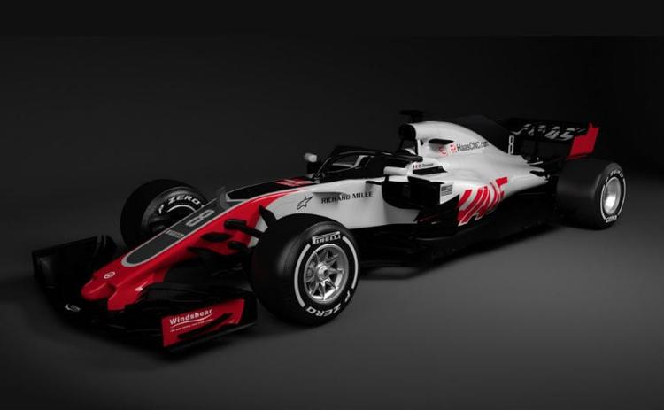 2018 Haas F1 Car Revealed With The Halo Protection Device