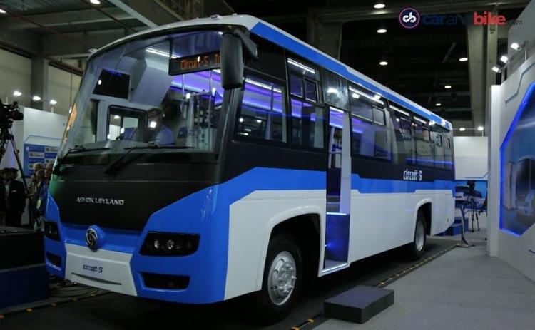 Auto Expo 2018: Ashok Leyland Unveils Circuit-S Electric Bus