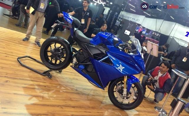 Auto Expo 2018: Emflux One Electric Superbike Unveiled