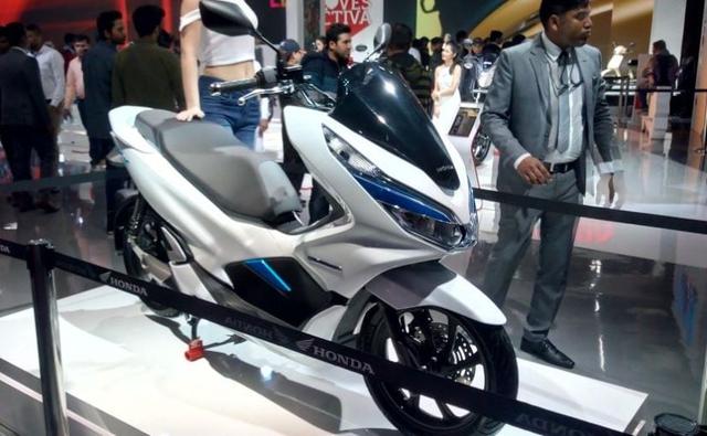 Auto Expo 2018: Honda PCX Electric Concept Makes Its India Debut