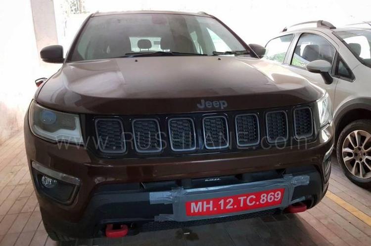 Jeep Compass Trailhawk Spotted In India Ahead Of Launch