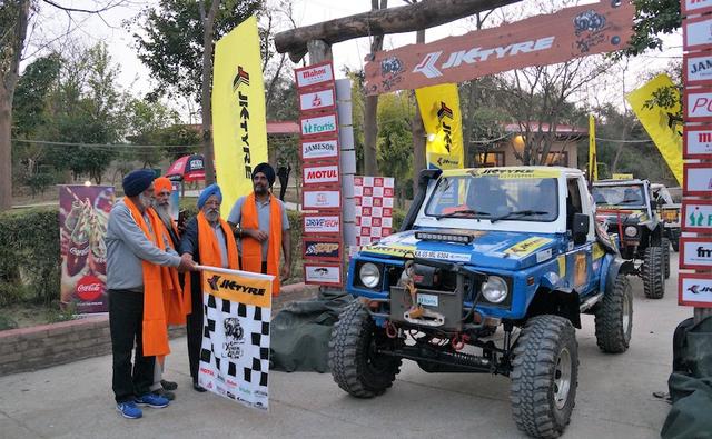 The JK Tyre Xtreme 4Play, North India's biggest off-roading competition, was flagged off here on Friday evening during a grand ceremony, with as many as 15 top teams from across the country competing for honours in their modified cars. Local team and defending champions Gerrari Off Roaders will begin as the favourites to conquer the various obstacles in this seven-stage event that is being held at Kikar Lodge, India's first private forest reserve, spread across 1800 acres on the foothills of Shivalik Mountains in Punjab.