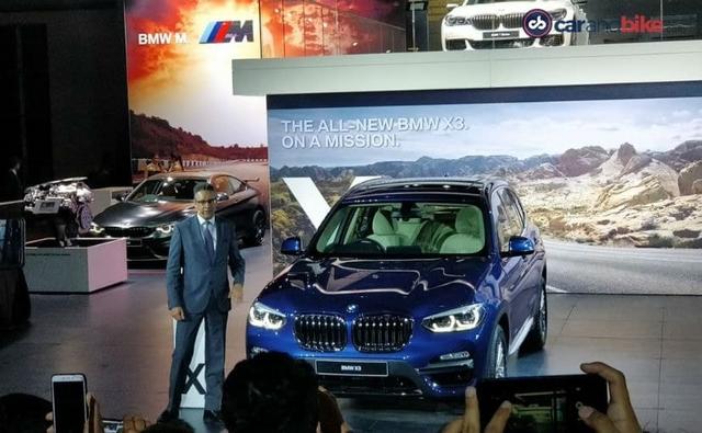 Auto Expo 2018: New Generation BMW X3 Unveiled In India