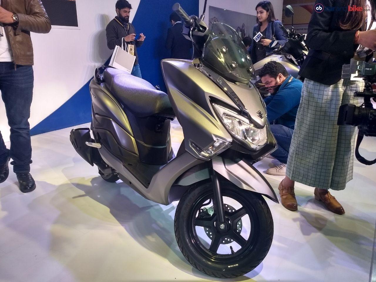 Auto Expo 2018: Suzuki Burgman Unveiled