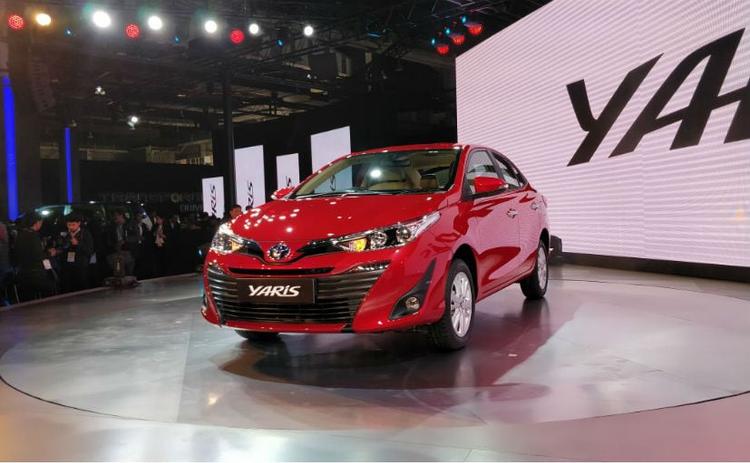 The Toyota Yaris will take on the Hyundai Verna, Honda City and Maruti Suzuki Ciaz.