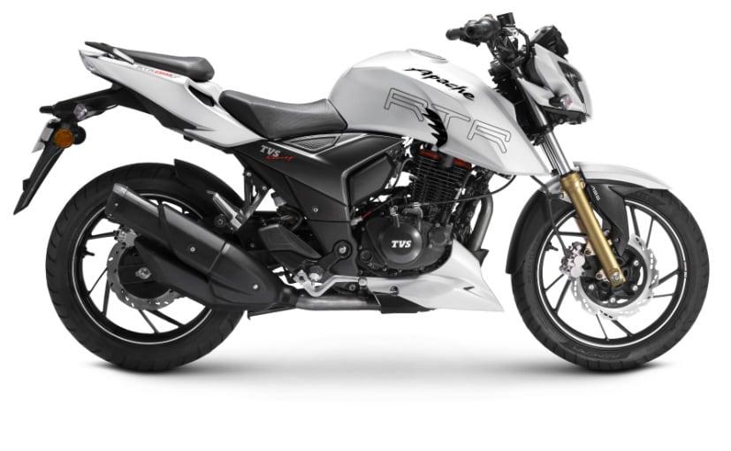 TVS Apache RTR 200 4V ABS Launched In India; Priced At Rs. 1.07 Lakh