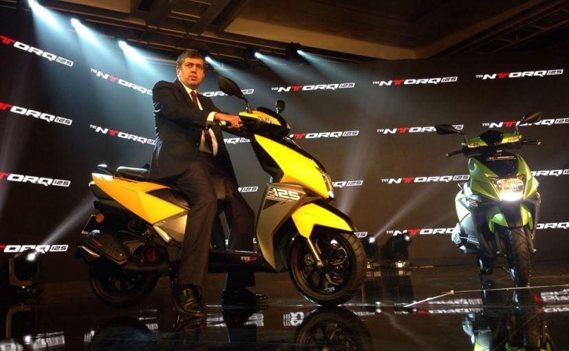 TVS NTorq 125 Scooter Launched In India; Priced At Rs. 58,750
