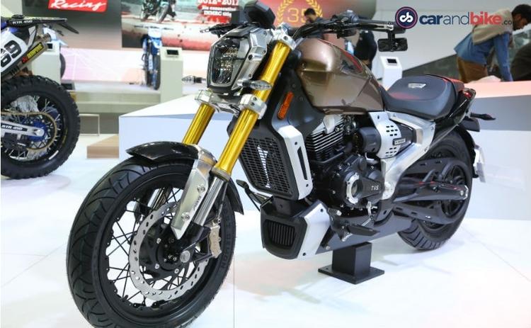 Auto Expo 2018: TVS Showcases Zeppelin Cruiser Motorcycle Concept