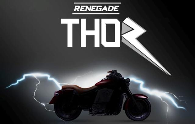 The 'UM Renegade Thor', this is what the American two-wheeler manufacturer's all-new electric cruiser motorcycle will be called. The bike will make its global premiere at the upcoming Auto Expo 2018 and is set to become the world first electric geared high-speed cruiser.