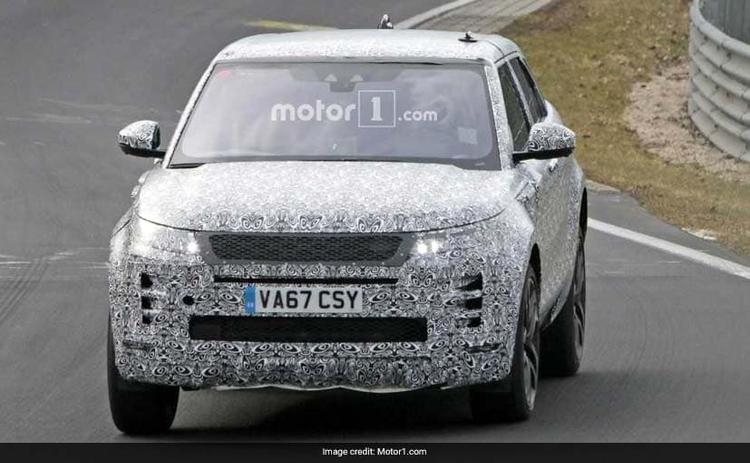2019 Range Rover Evoque Spied Testing At Nurburgring