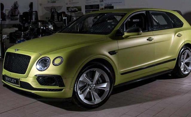 The race-ready Bentayga, features Bentley's unmodified W12 engine. It develops 600 bhp and 900 Nm and has been prepared by a dedicated team in Bentley's motorsport department in Crewe.