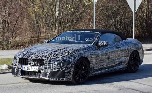 BMW has been testing the M8 Convertible and it could make its official debut towards the end of 2018.