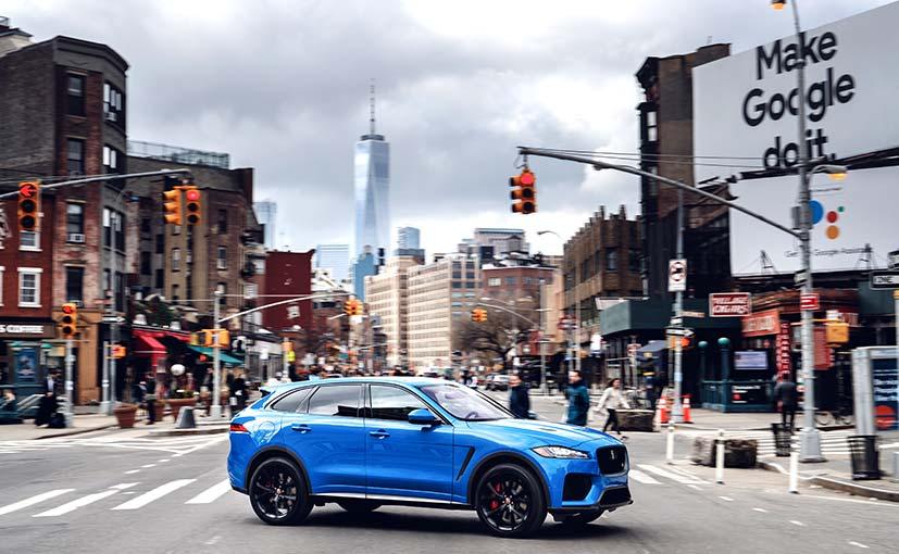 Jaguar F-Pace SVR has been finally unveiled at the New York Auto Show 2018. Powered by a  5.0-litre V8 supercharged petrol engine, the performance SUV has been engineered by JLR's Special Vehicle Operations (SVO) division and it comes with an enhanced chassis and aerodynamics.
