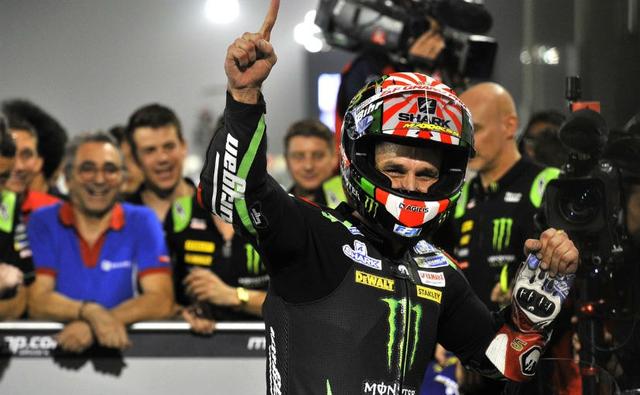 We told you Johann Zarco will be force to reckon with this season and the Monster Tech 3 Yamaha rider has made a brilliant start to the season. Zarco grabbed the pole position for the opening round of the 2018 MotoGP World Championship at Qatar on Saturday, setting up a new lap record in the process. The Frenchman broke Jorge Lorenzo's record set in 2008 by 0.247s, completing the laptime in 1m53.680s.