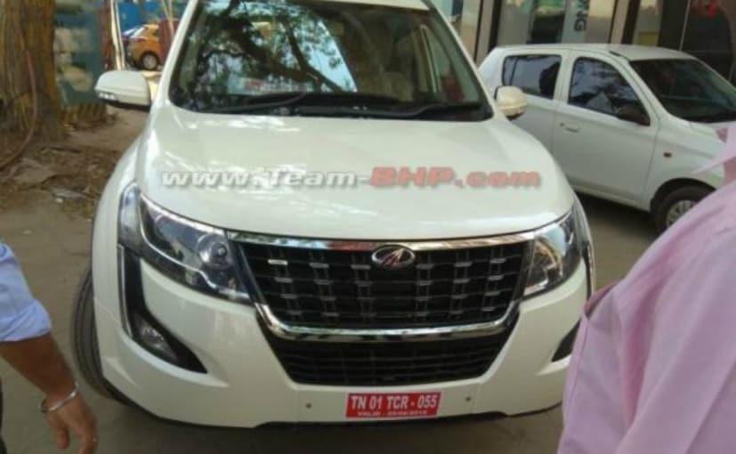Mahindra XUV 500 Facelift Spied, To Be Launched Soon