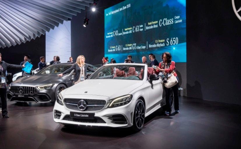 New York Auto Show 2018: Mercedes-Benz C-Class Cabriolet Makes Public Debut