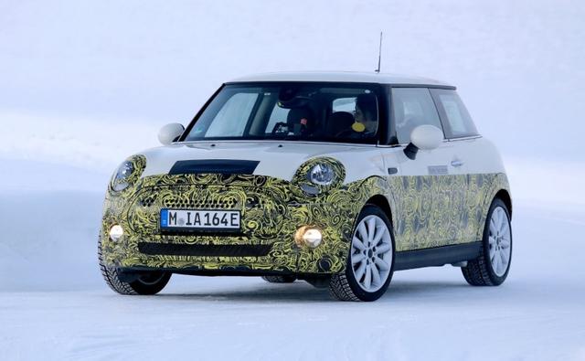 A partially camouflaged test mule of the much anticipated MINI Electric was recently spotted undergoing cold weather testing. The prototype model has lost a lot of camouflage from the last time we came across a spy image of the car and now we get to see a bit more of the car's actual skin.