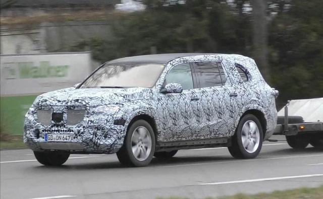 New Mercedes-Benz GLS Spotted Testing; Might Be Revealed In 2019