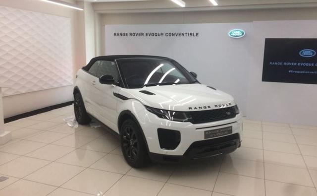 Range Rover Evoque Convertible Launched In India; Priced At Rs. 69.53 Lakh