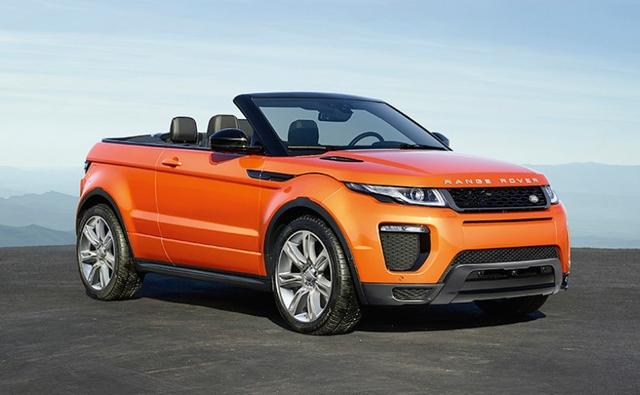 Range Rover Evoque Convertible To Be Launched In India This Month