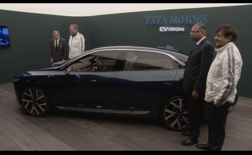Geneva 2018: Tata Motors EVision Electric Sedan Concept Unveiled