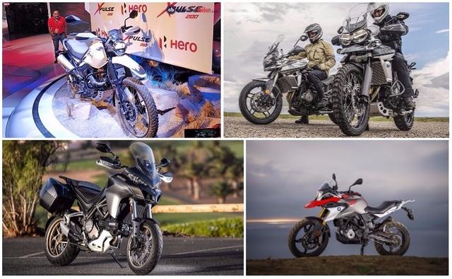 We take a look at the top 7 highly-anticipated adventure bike launches of 2018 - from the humble Hero XPulse to the new Ducati Multistrada 1260, here's a look at all the adventure bikes coming to India this year.