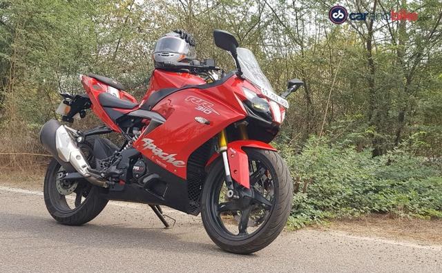 TVS Apache RR 310 To Be Upgraded Free Of Cost In India