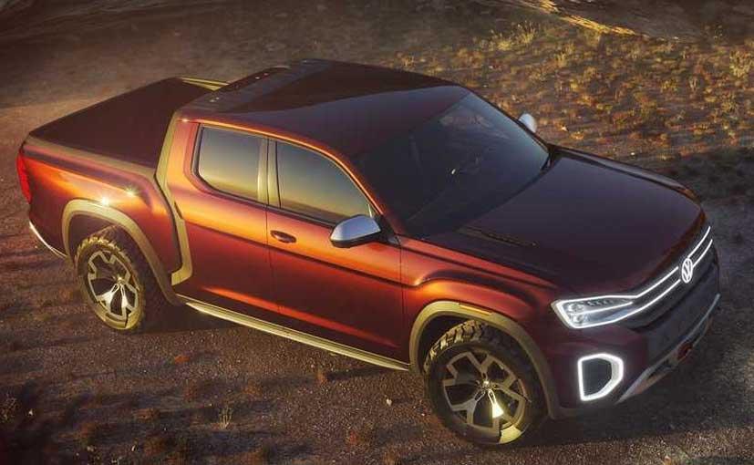 New York Motor Show 2018: Volkswagen Atlas Tanoak Pickup Concept Unveiled