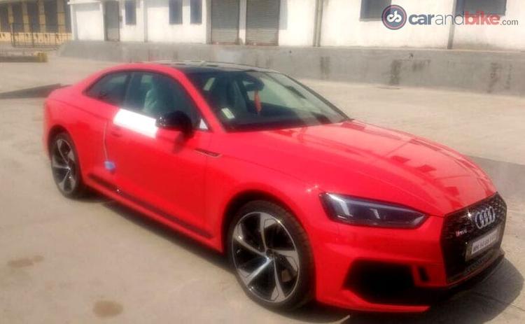 New Audi RS5 Coupe Spotted in India, Launch on April 11