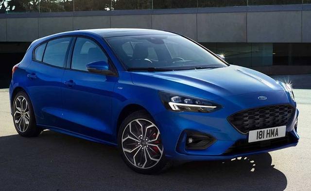 The five new models are sedan and hatchback versions of the redesigned Focus car, sedan and hatchback versions of the sporty Focus ST-Line model, as well as the redesigned Escort car.