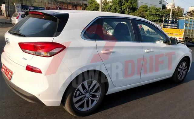 Images of the Hyundai i30 premium hatchback have surfaced online again. The car was caught testing sans camouflage, however, as on now Hyundai has revealed no plans to launch the car in India.