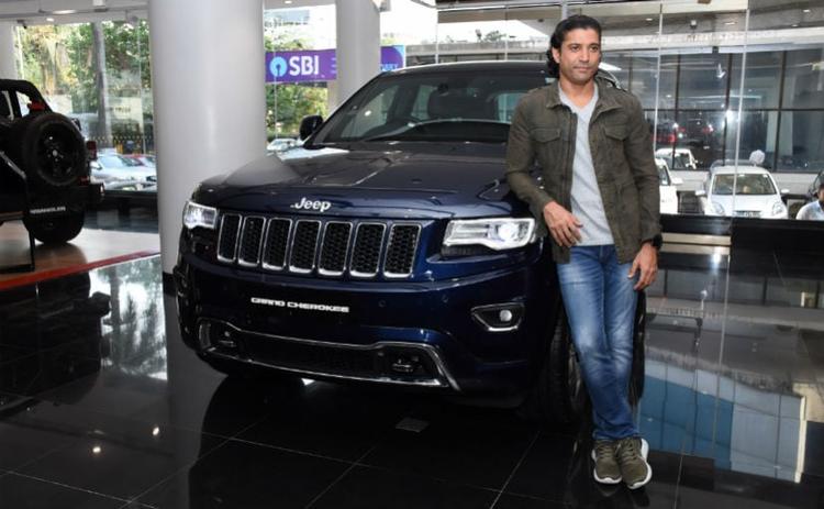 Actor Farhan Akhtar Gets A Jeep Grand Cherokee SUV