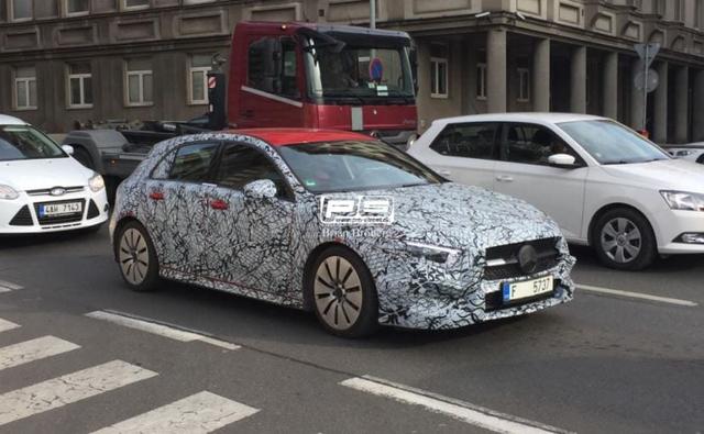 Images of the new Mercedes-AMG A 35, undergoing testing in Prague, have surfaced online, with several production parts. The new Mercedes-AMG A 35 is expected to go on sale in the global markets, possibly in the second half of this year.