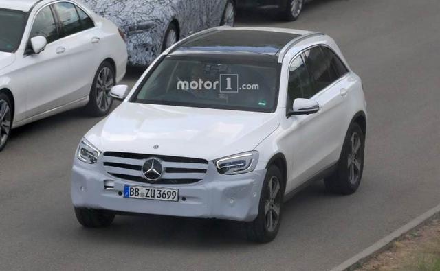 Mercedes-Benz GLC Facelift Spotted Testing