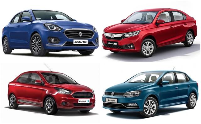 The new-gen Honda Amaze is set to be launched in India next month and will continue to rival the likes of Dzire, Aspire, Ameo. Here's a detailed spec comparison between all 4 cars.