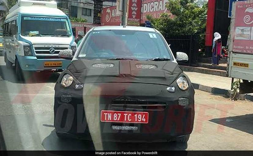 New Hyundai Santro Spotted Testing In India