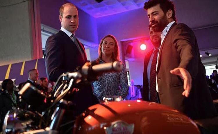 The Duke of Cambridge is joining thousands of motorcycle fans from around the world to watch the Isle of Man TT races on Wednesday.