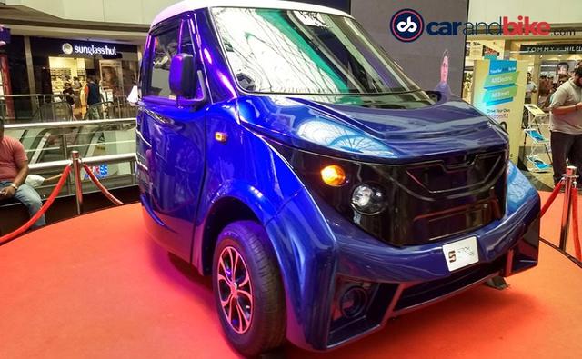Strom R3 Electric Car Unveiled in India