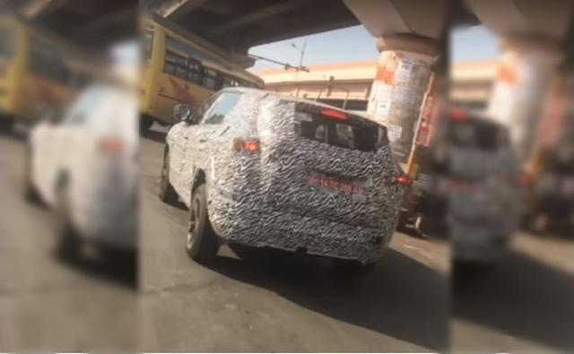 A prototype model of Tata H5X SUV was recently spotted testing in India again. The test mule was caught on the camera by an enthusiast, somewhere on the outskirts of Pune, Maharashtra, near Tata's production facility.