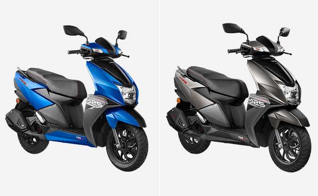Two new colours - Metallic Blue and Metallic Grey - have been added to the TVS NTorq 125's colour options.