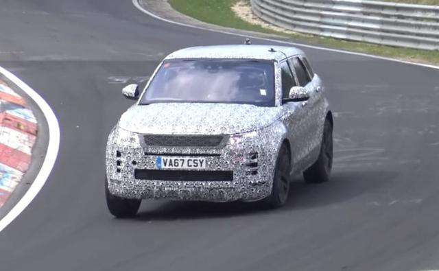 Next-Gen Range Rover Evoque Caught Doing Test Laps At Nurburgring