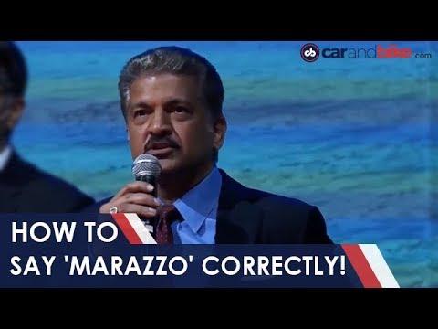 How To Say 'Marazzo' Correctly! | NDTV carandbike